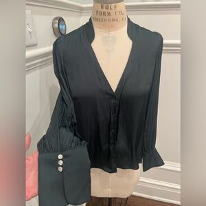 ZADIG & VOLTAIRE Tinous Satin Shirt. AMAZING PRICE